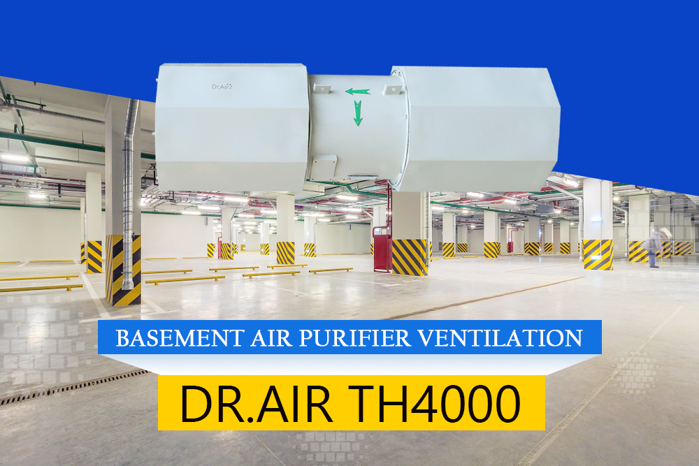 Dr.Air TH4000 Basement Air Purifier Ventilation