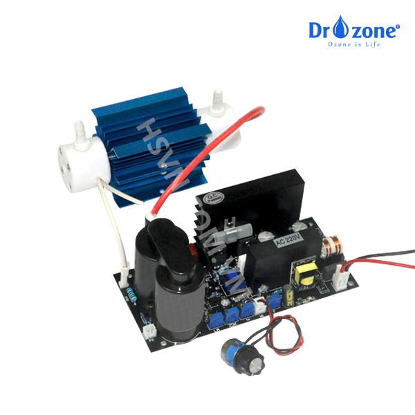 Dr.Ozone OTA5G Quartz tube ozone generator unit, capacity 5g/h