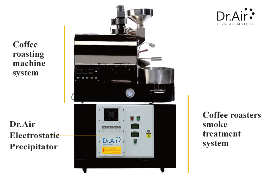 Dr.Air CF-4000 Coffee Roasters Smoke Treatment System