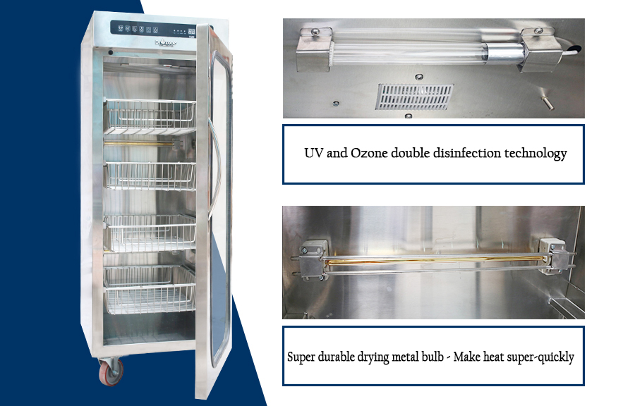 The sterilization technology of UV combines ozone