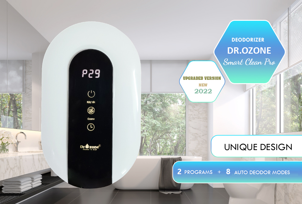 Dr.Ozone Smart Clean Pro Multi-Purpose Deodorizer possesses BEAUTIFUL DESIGN
