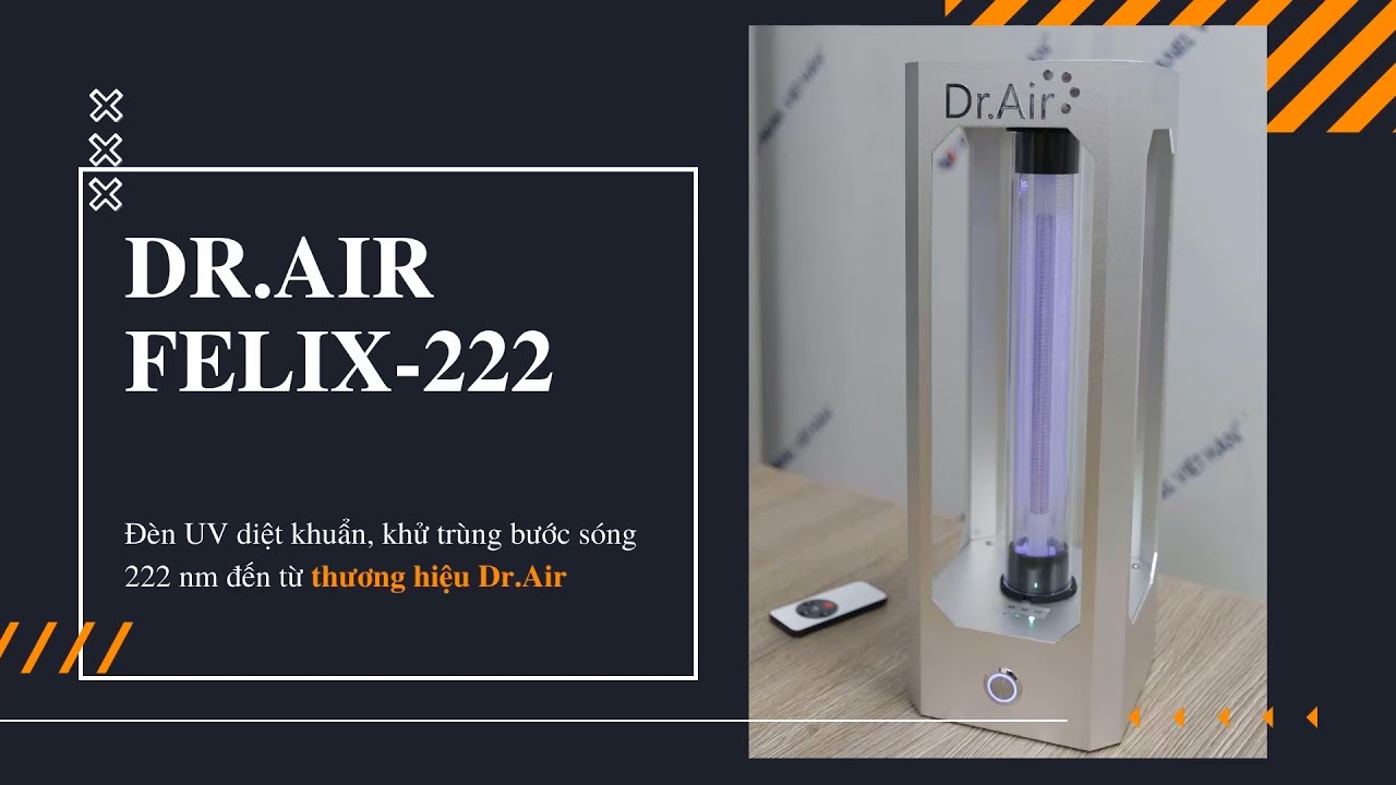 Dr.Air FELIX-222nm Antibacterial Disinfection Lamp