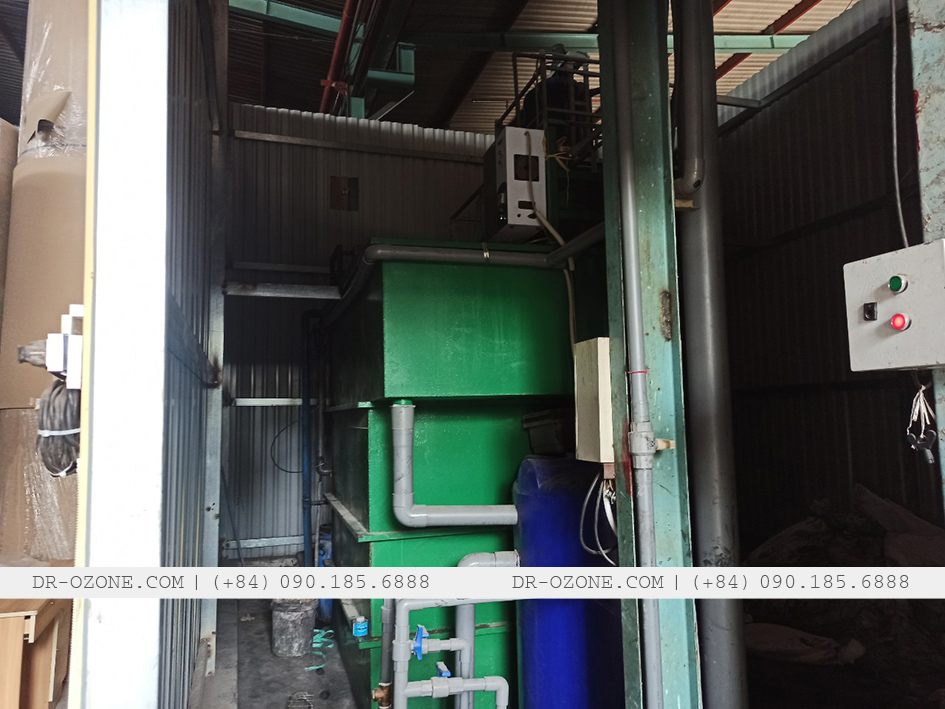 the application of ozone in the color removal of wastewater from the paper production process