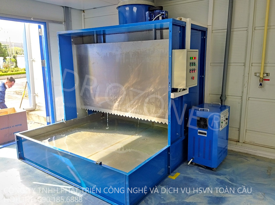 The Dr.Ozone paint dust suppression system for Thai Duong Industrial JSC